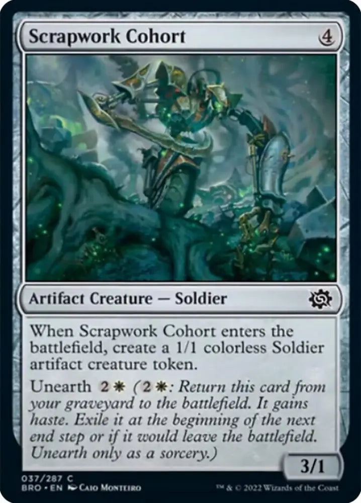 Scrapwork Cohort [The Brothers’ War] - MTG Single