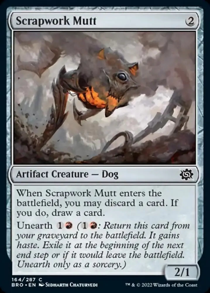 Scrapwork Mutt [The Brothers’ War] - MTG Single