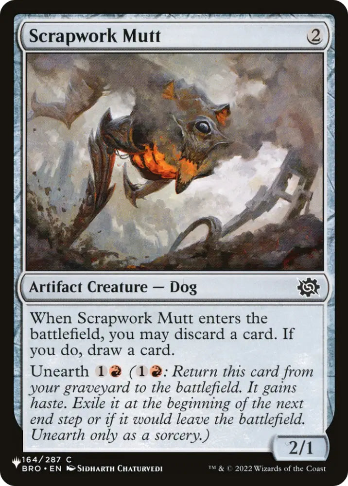 Scrapwork Mutt [The List] - MTG Single