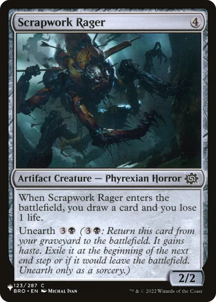 Scrapwork Rager [The List] - MTG Single