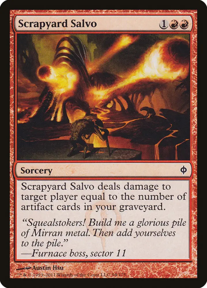 Scrapyard Salvo [New Phyrexia] - MTG Single