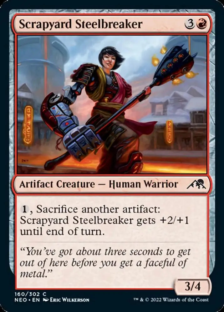 Scrapyard Steelbreaker [Kamigawa: Neon Dynasty] - MTG Single