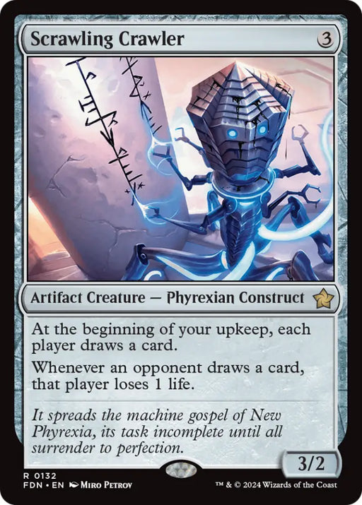 Scrawling Crawler [Foundations] - MTG Single