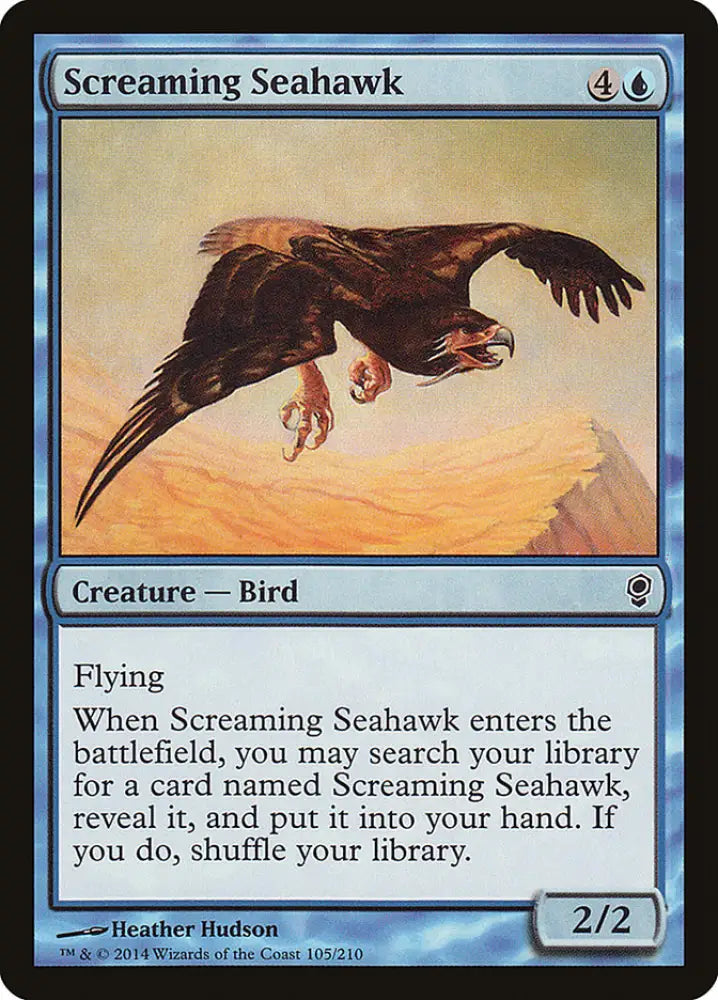 Screaming Seahawk [Conspiracy] - MTG Single