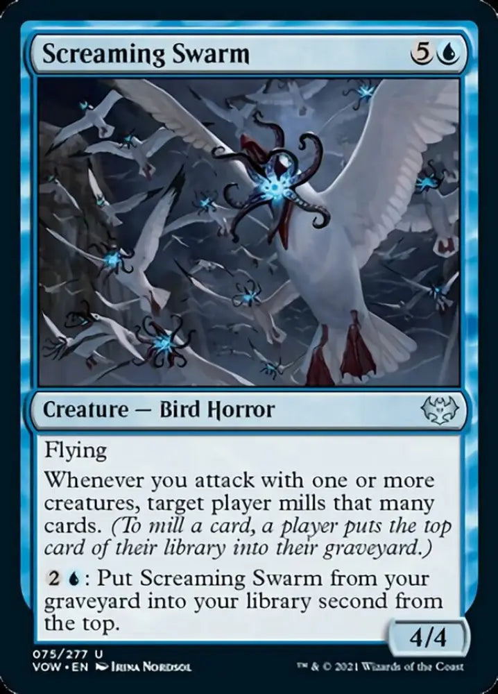 Screaming Swarm [Innistrad: Crimson Vow] - MTG Single