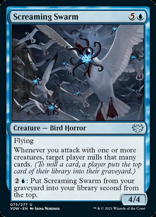 Screaming Swarm [Innistrad: Crimson Vow] - MTG Single
