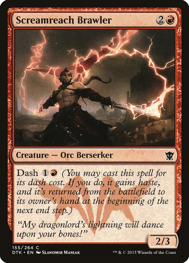 Screamreach Brawler [Dragons of Tarkir] - MTG Single
