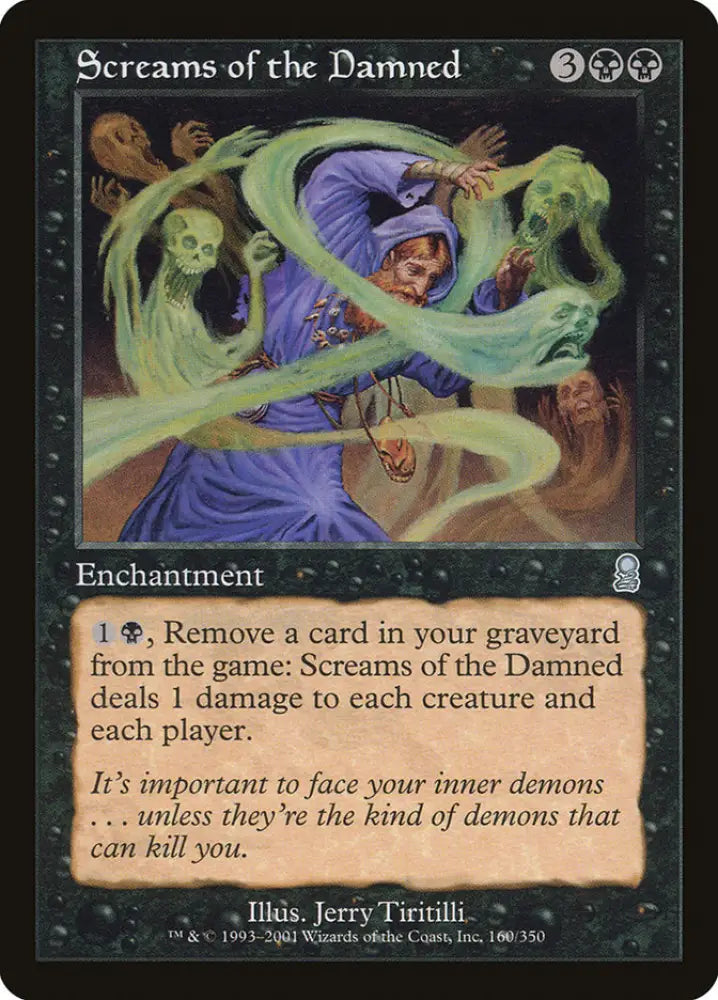 Screams of the Damned [Odyssey] - MTG Single