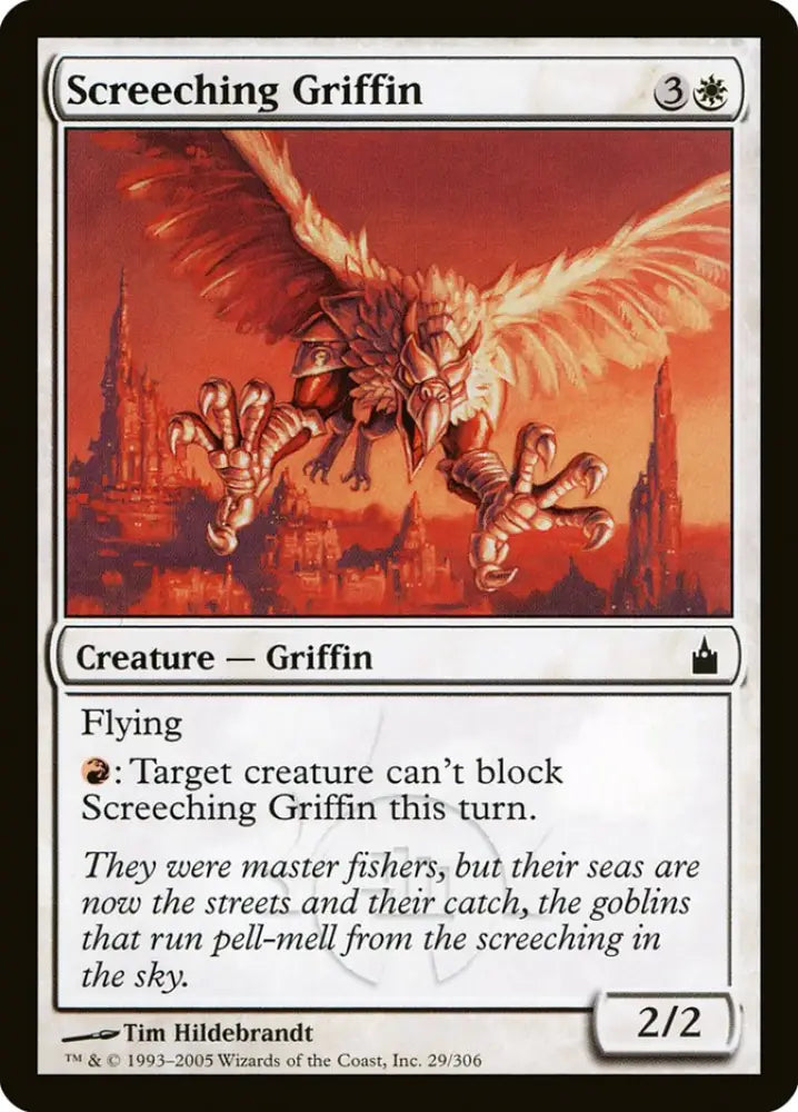 Screeching Griffin [Ravnica: City of Guilds] - MTG Single