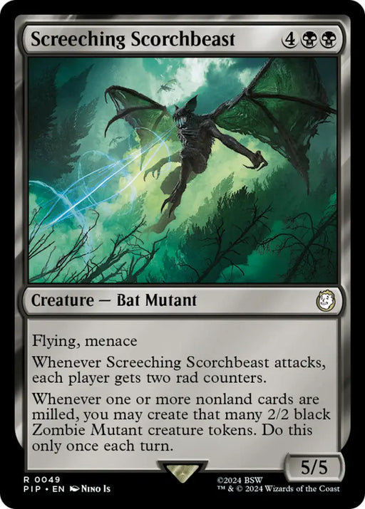 Screeching Scorchbeast [Fallout] - MTG Single