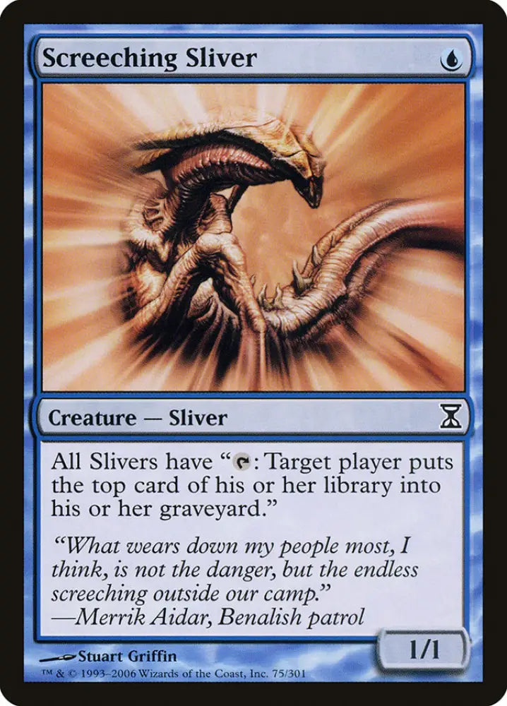 Screeching Sliver [Time Spiral] - MTG Single