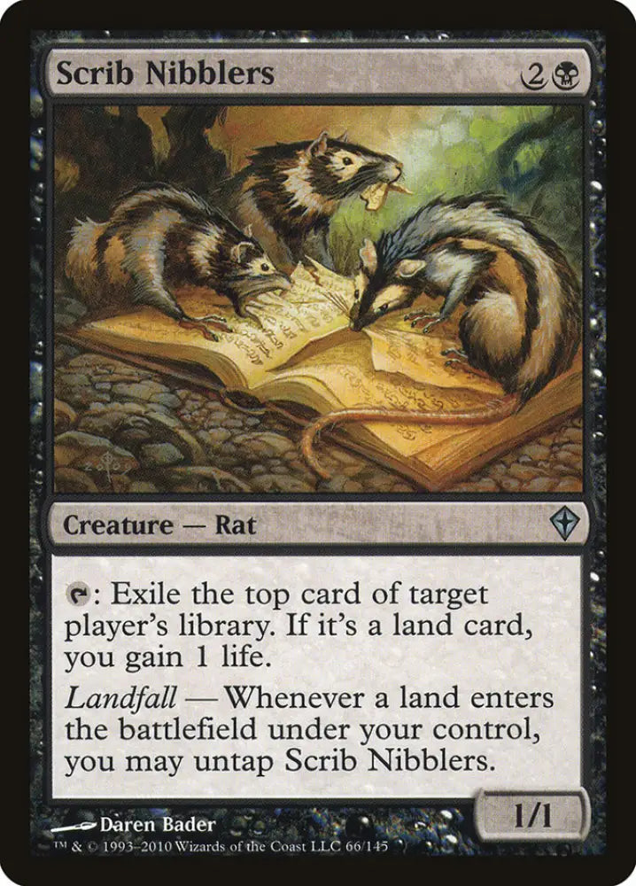 Scrib Nibblers [Worldwake] - MTG Single