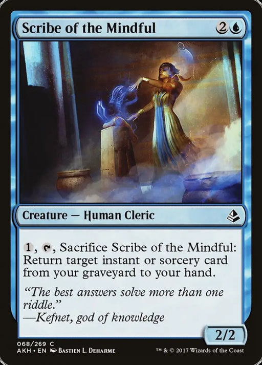 Scribe of the Mindful [Amonkhet] - MTG Single