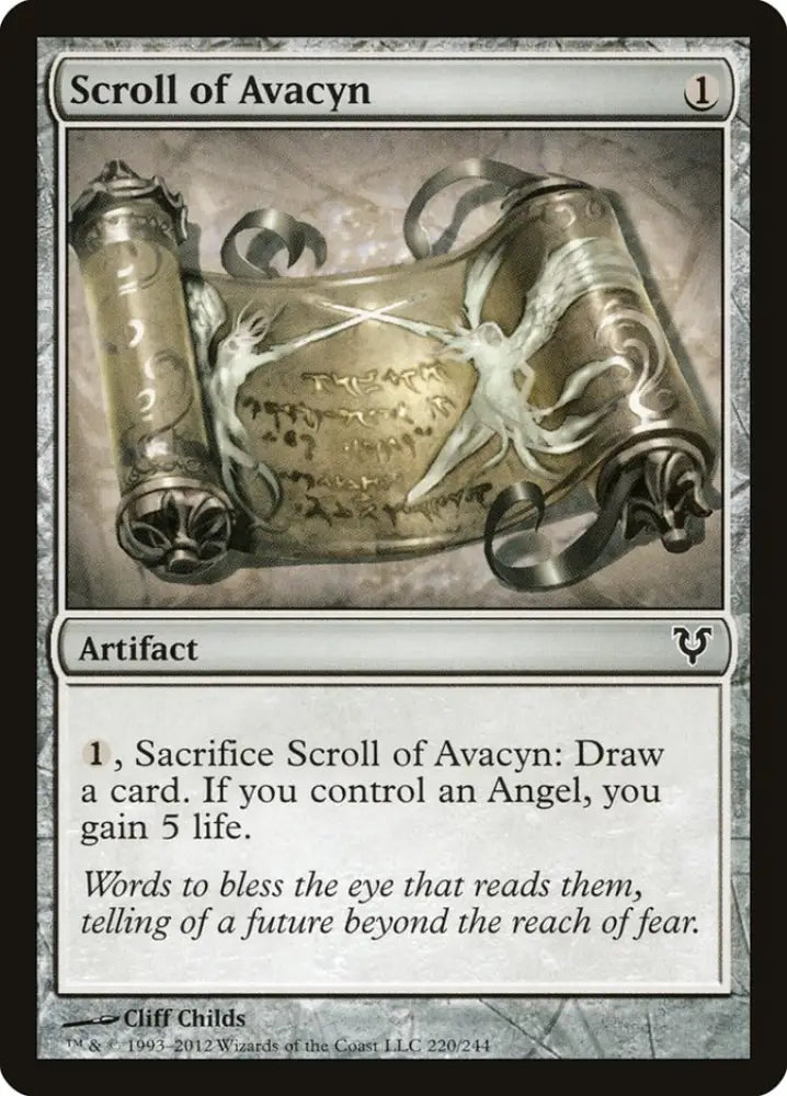 Scroll of Avacyn [Avacyn Restored] - MTG Single