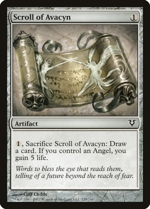 Scroll of Avacyn [Avacyn Restored] - MTG Single