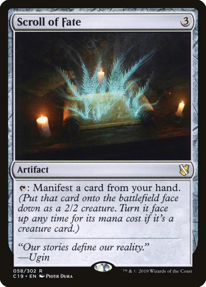Scroll of Fate [Commander 2019] - MTG Single