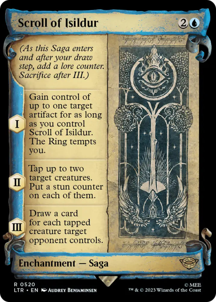 Scroll of Isildur [The Lord of the Rings: Tales of Middle-Earth Showcase Scrolls] - MTG Single