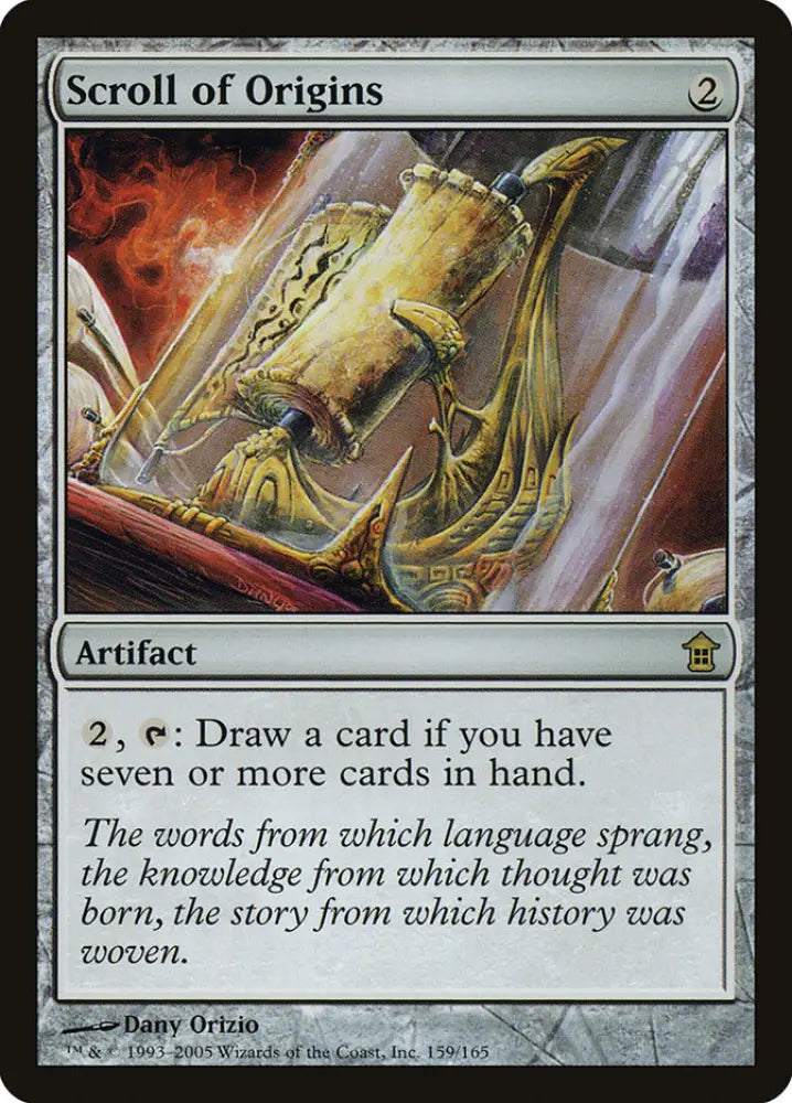 Scroll of Origins [Saviors of Kamigawa] - MTG Single