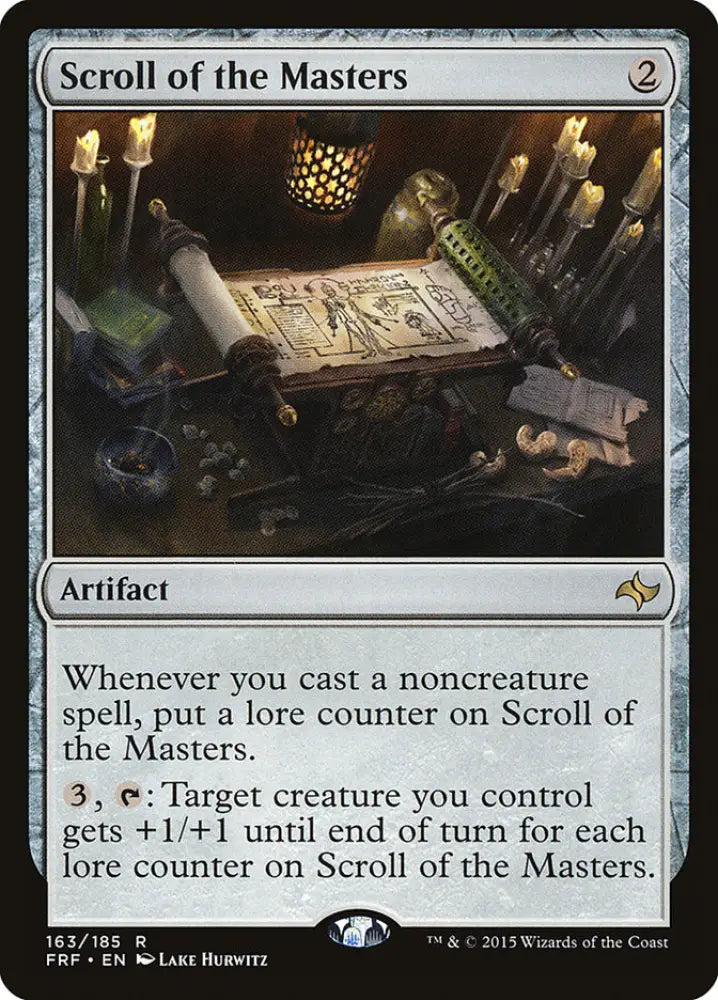 Scroll of the Masters [Fate Reforged] - MTG Single