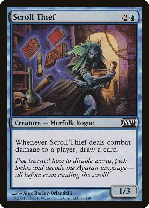 Scroll Thief [Magic 2011] - MTG Single