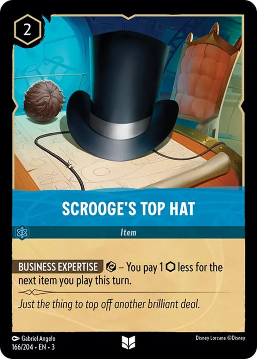 Scrooge’s Top Hat (166/204) [Into the Inklands] - Lorcana Single
