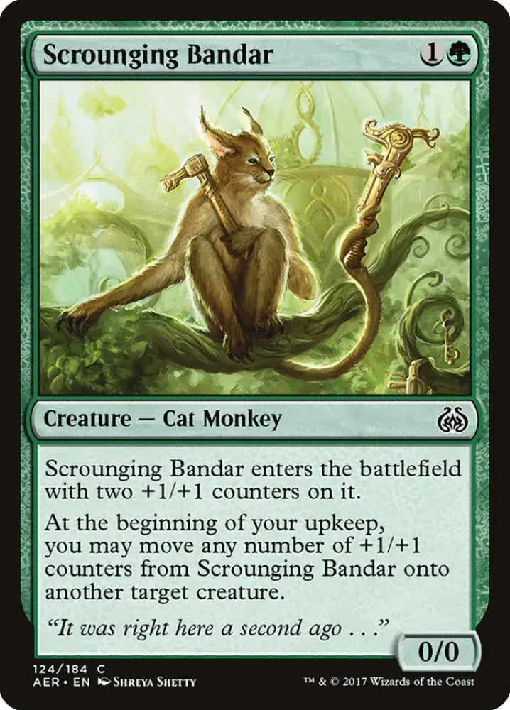 Scrounging Bandar [Aether Revolt] - MTG Single