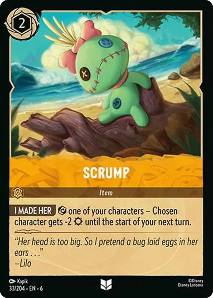 Scrump (33/204) [Azurite Sea] - Lorcana Single
