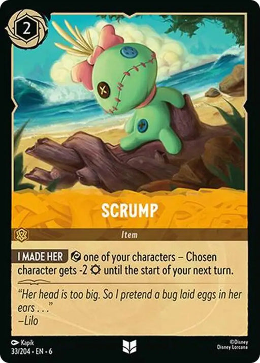 Scrump (33/204) [Azurite Sea] - Lorcana Single