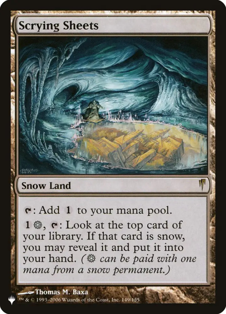 Scrying Sheets [The List] - MTG Single