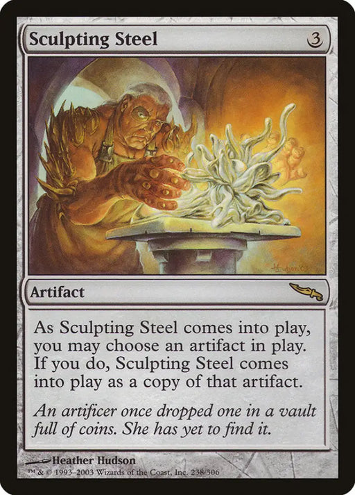 Sculpting Steel [Mirrodin] - MTG Single