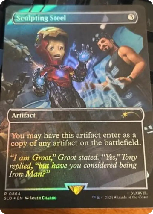 Sculpting Steel (Rainbow Foil) [Secret Lair Drop Series] - MTG Single