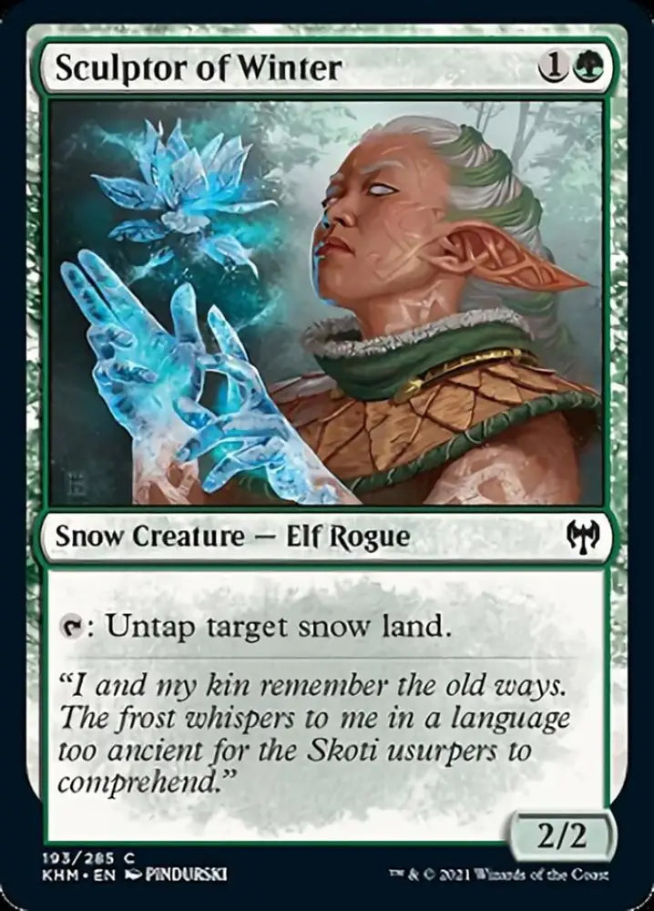 Sculptor of Winter [Kaldheim] - MTG Single