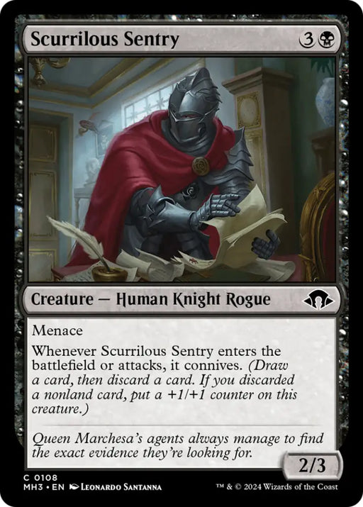 Scurrilous Sentry [Modern Horizons 3] - MTG Single