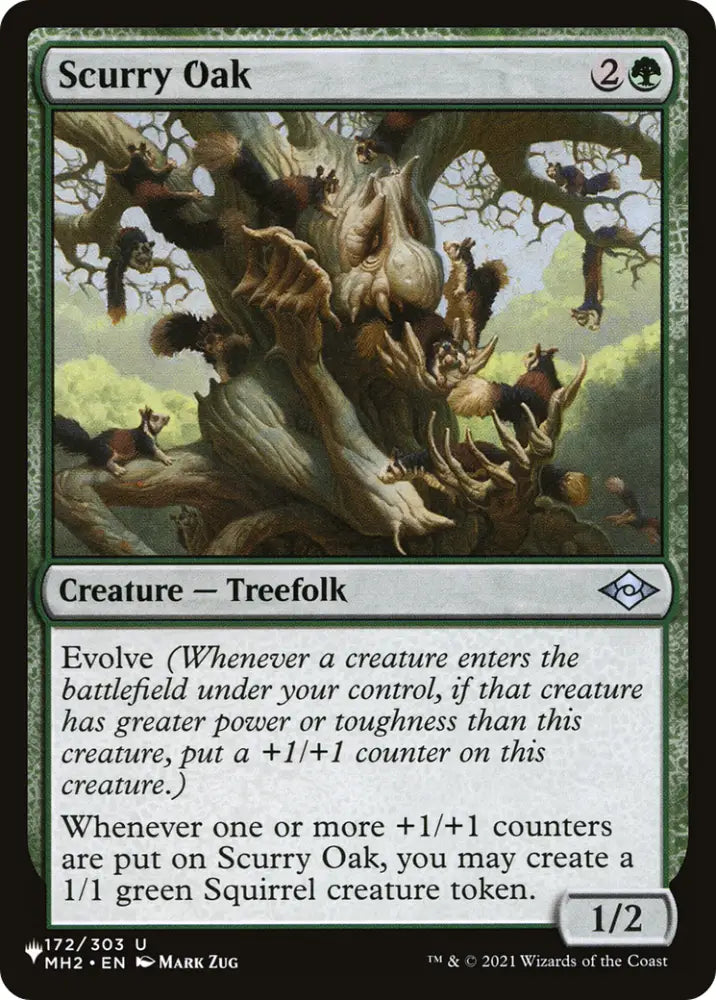 Scurry Oak [The List] - MTG Single