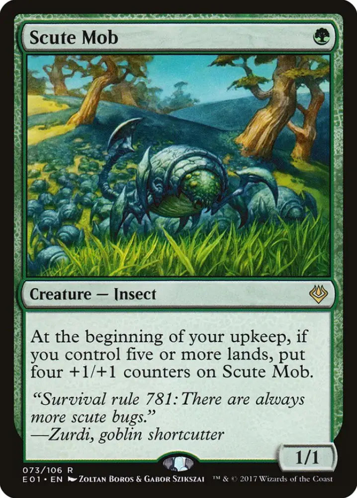 Scute Mob [Archenemy: Nicol Bolas] - MTG Single