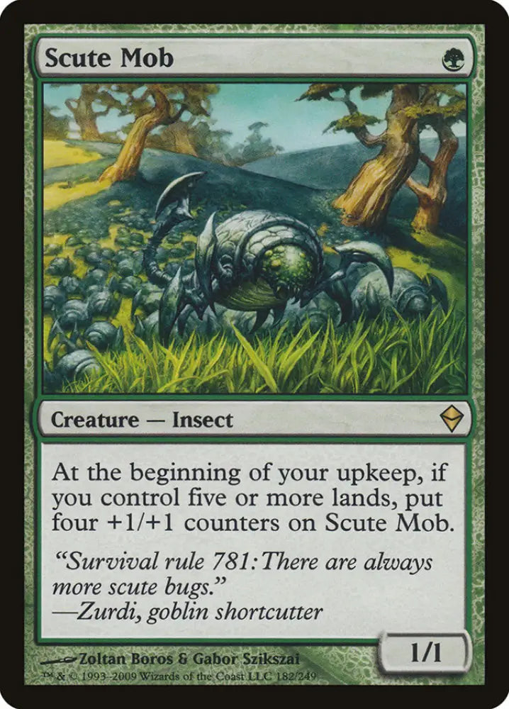 Scute Mob [Zendikar] - MTG Single