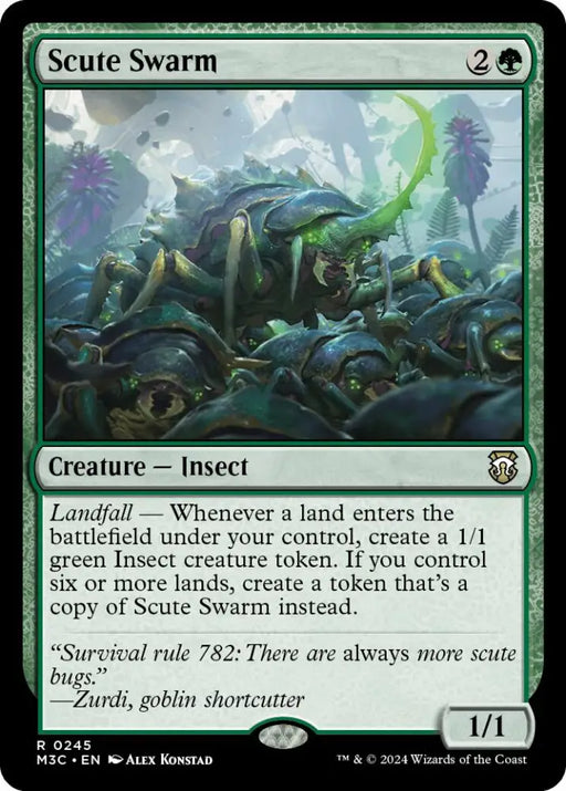 Scute Swarm [Modern Horizons 3 Commander] - MTG Single