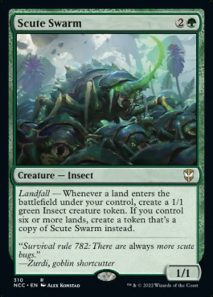 Scute Swarm [Streets of New Capenna Commander] - MTG Single