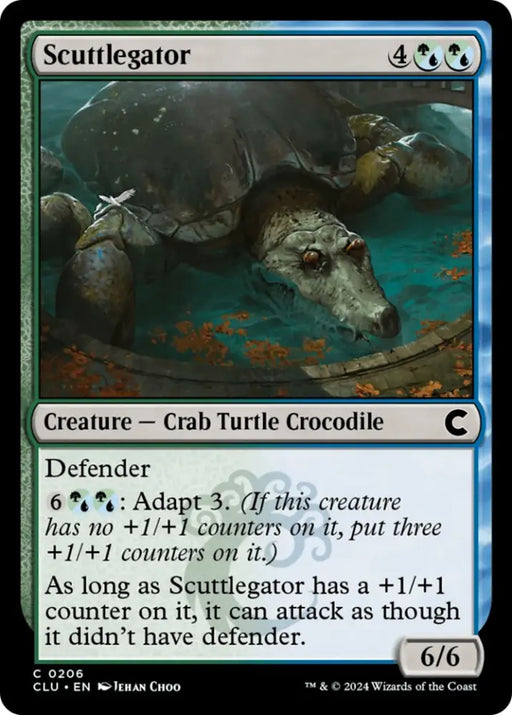 Scuttlegator [Ravnica: Clue Edition] - MTG Single