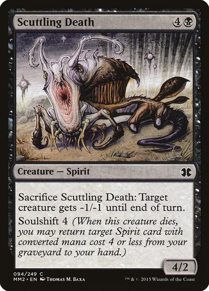 Scuttling Death [Modern Masters 2015] - MTG Single