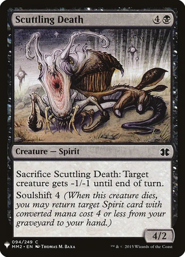 Scuttling Death [Mystery Booster] - MTG Single