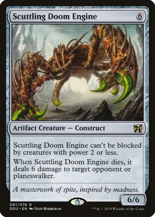 Scuttling Doom Engine [Duel Decks: Elves vs. Inventors] - MTG Single