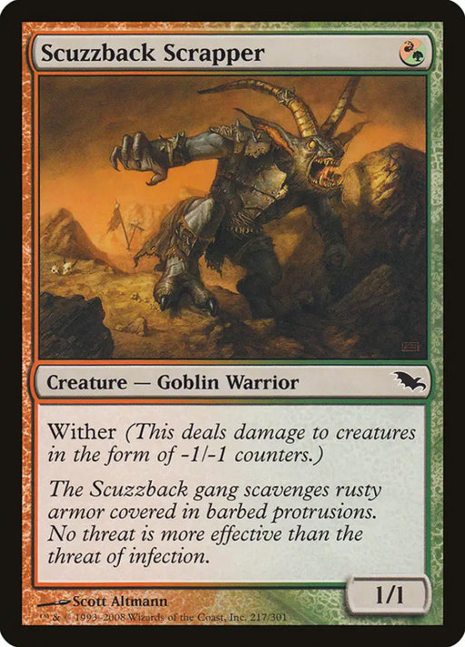 Scuzzback Scrapper [Shadowmoor] - MTG Single