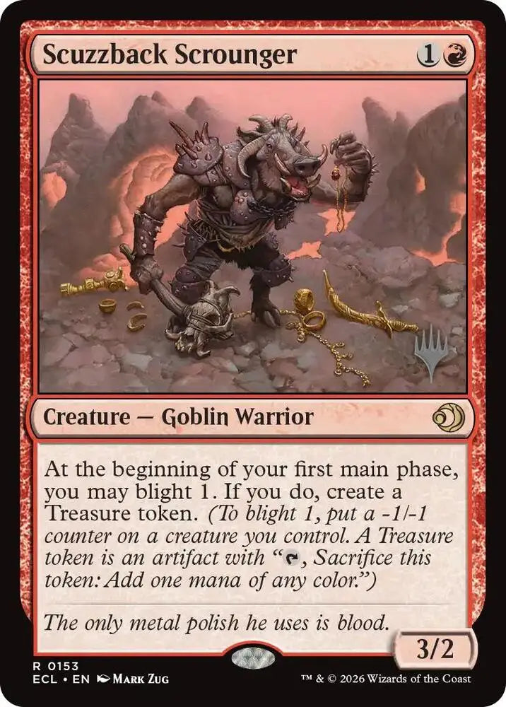 Scuzzback Scrounger (153) [Lorwyn Eclipsed Promos]