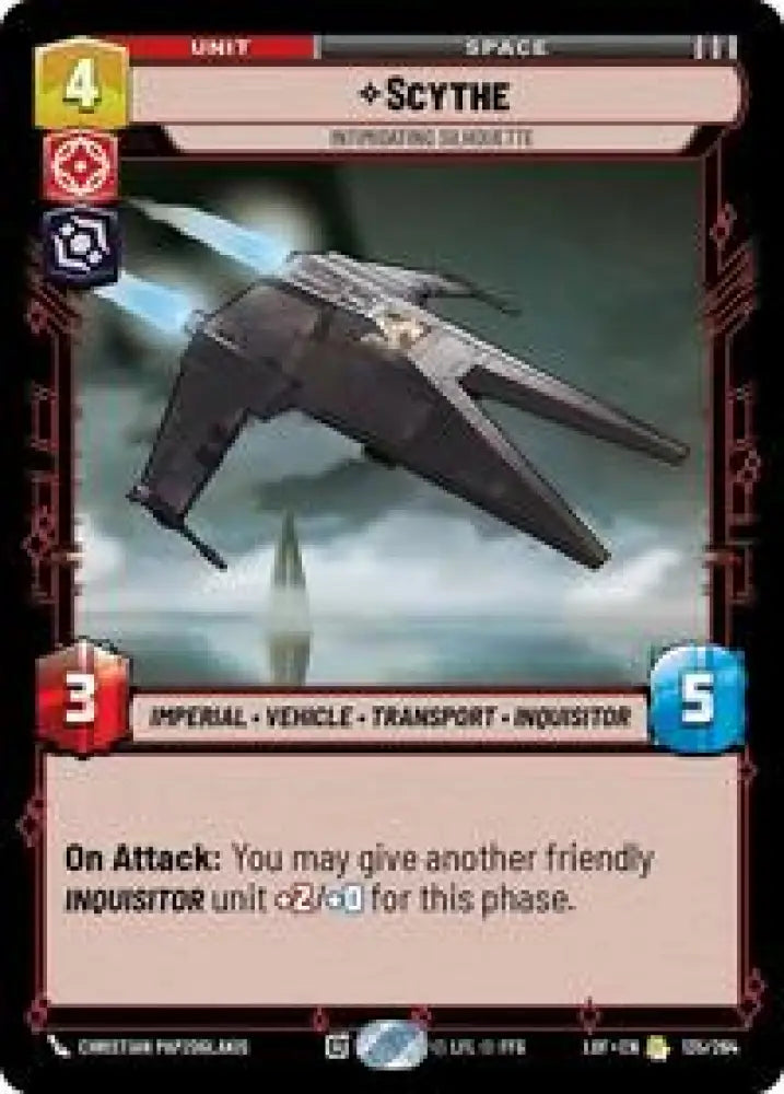Scythe - Intimidating Silhouette (135/264) [Legends of the Force]
