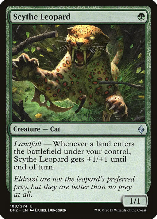 Scythe Leopard [Battle for Zendikar] - MTG Single