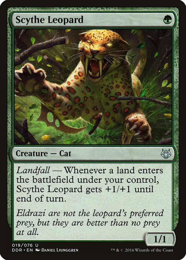 Scythe Leopard [Duel Decks: Nissa vs. Ob Nixilis] - MTG Single