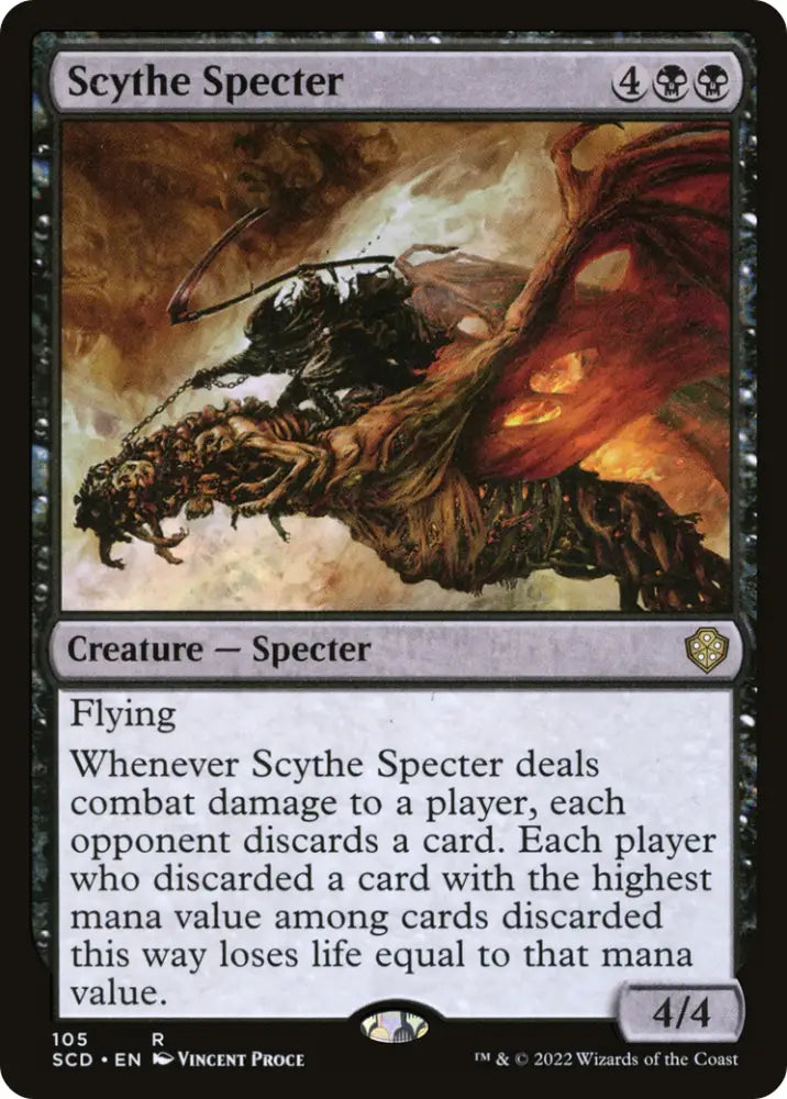 Scythe Specter [Starter Commander Decks] - MTG Single