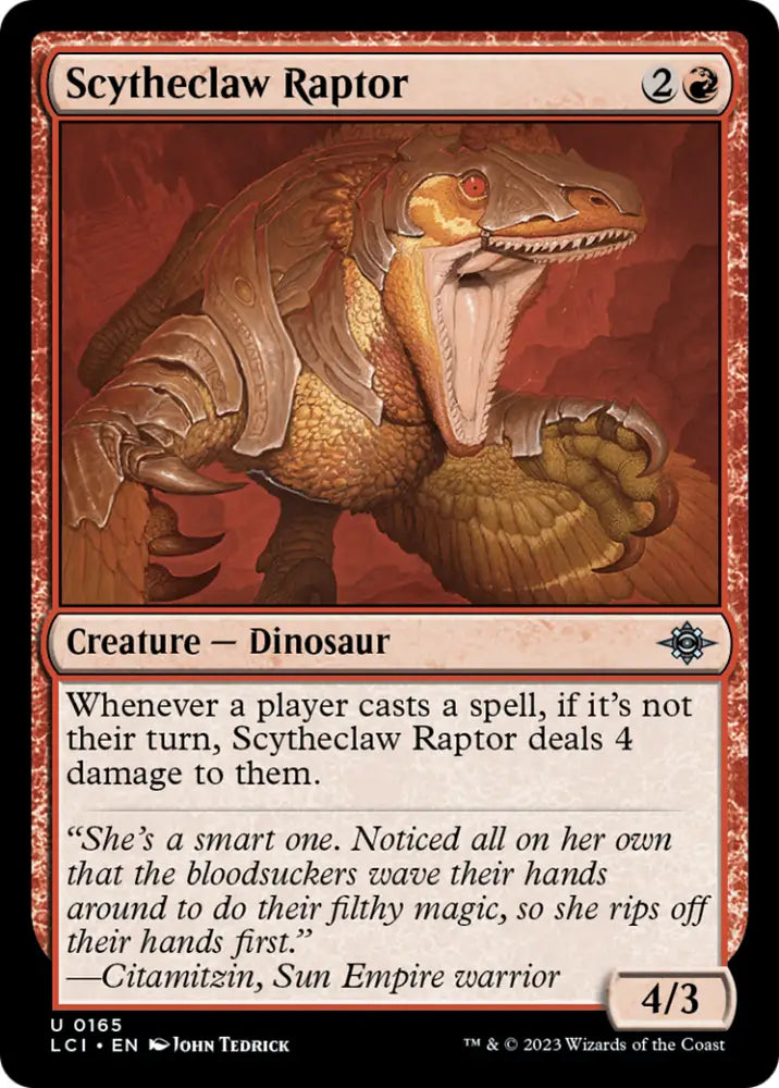 Scytheclaw Raptor [The Lost Caverns of Ixalan] - MTG Single
