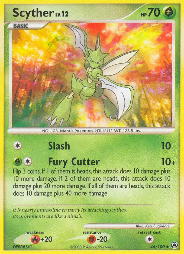 Scyther (46/100) [Diamond & Pearl: Majestic Dawn] - Pokemon Single
